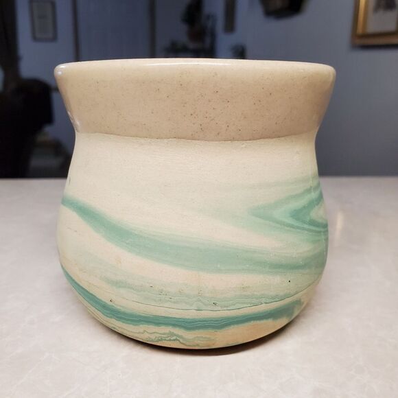 American Creations Pottery Color Swirl Cup Mug - Picture 2 of 8